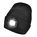 Miniatyrbillede 1 af 5: 4 LED Lysende Hue, USB Genopladelig Løbehue Super Lys Håndfri Forlygte Lommelygte Hue, LED Hue