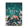 Miniatyrbild 1 av 5: 2024 Väggkalender med Natur- och Vildmarkskonst