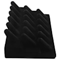 Miniatyrbillede 3 af 4: Sort Træ, Flanel 18 Finger Ring Organiser Holder Smykke Opbevaring