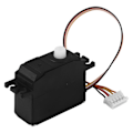 Pikkukuva 1 / 5: 25G Muovinen Servo Ohjaus Servo 1/12 12428 12423 12628 Rc Auto Kuorma-auto Ohjaus Osa Tarvikkeet 2025th