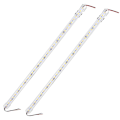 Miniatyrbillede 3 af 4: Pixnor 2 stk. DC 12V 50cm Aluminium Stiv LED Strip Bar Lys (Varm Hvid)