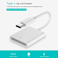 Miniatyrbild 3 av 5: USB 3.1 Typ C till SD-kortkamerläsare OTG-adapterkabel för iPad Pro-telefon