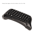 Pikkukuva 4 / 5: Xbox One langaton Chatpad-näppäimistö 2.4G kannettava mini peliviestiohjain