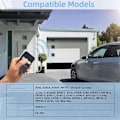 Miniatyrbillede 5 af 5: Garageportåbner Fjernbetjening til Genie 390MHZ Overhead Døråbner Fjernsensor 9/12 Dip Switch