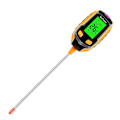 Pikkukuva 1 / 5: 4-in-1 Maan Kosteusmittari Digitaalinen Kasvien Lämpötila/maan Kosteus/ph-mittari/auringonvalointensiteetti/ympäristön Kosteus Taustavalaistu Lcd-näyttö Maan Testi Minä