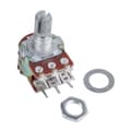 1 st silver metall B50K 50K ohm 6-pin dubbel trim potentiometer