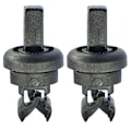 Miniatyrbild 2 av 5: 2x Clips för Renault Clio Megane Scenic Laguna Modus Mk1 Mk2 Mk3 1 2 3 4 Bakre bagageutrymmeshylla Snöre Hängare Brakcet 7705099001
