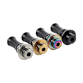 Miniatyrbillede 3 af 5: Høj Drip Tip 510 Pipette Dripper Straw Modstand Rustfrit Stål Straw Smal Bore Mundstykke