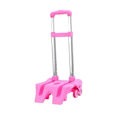 Miniatyrbillede 3 af 5: Rygsæk Trolley Hjulvogn Kompakt Foldbar 6 Hjul Aluminium Legering Rygsæk Håndvogn Foldbar Trolley Vogn til Shopping