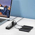 Miniatyrbillede 3 af 5: 7 Porte USB Hub Splitter Multi Hub USB 3.0 Adapter USB Flere Porte Strømadapter med Kontakter an