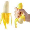 Miniatyrbillede 4 af 5: Gummibånd Banan Klem Banan Klem Simulation Banan Dekompression Banan 1 stk. Klemt Banan 2024THO