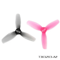 Miniatyrbild 2 av 5: 2 Par T3X3.2X3 3-bladiga Propeller 3 tum 2CW+2CCW PC Propeller för AVATA2 FPV Drönartillbehör Gra
