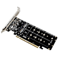 Pikkukuva 5 / 5: PCI-E 16X - M.2 M-avaimeen NVME x4 laajennuskortti kaksisuuntainen Mini PCIE X16
