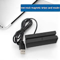 Miniatyrbilde 2 av 5: Msr90 Usb Magnetstripe-kortleser Kortleser Stripe 3 Spor Mini Swiper For Usb Pc