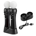 Miniatyrbillede 1 af 5: Transformer din spiloplevelse med PS4 VR Move Motion Controllere, Ergonomisk intuitivt design giver problemfri kontrol, til langvarig brug