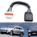 Pikkukuva 2 / 5: Uusi johtosarjan liitin auton johtojen liittimeen, kaapelipistoke, sovitin, ajovalon polttimen johtosarja Porsche Cayenne 95563123911
