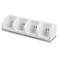 Miniatyrbilde 3 av 5: 4 stk 2800mAh Oppladbare Batterier og Wii Batterilader Dock Stativ for Wii Fjernkontroll Switch Tilbehør