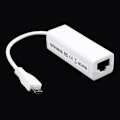 Pikkukuva 2 / 5: Mini USB 5 Pin 10/100 Mbps Rj45 Lan Ethernet -sovitin Tablet PC:lle