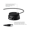 Miniatyrbilde 5 av 5: USB-kontrollerkabel for A10 A40 Qc35ii Qc45 Hodetelefon Mikrofon/volumkontroll