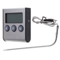 Digital Kökstermometer LCD-Display Lång Sond för Grill Ugn Mat Kött Matlagning Alarm Timer Mätverktyg 2024THO