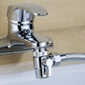 Miniatyrbild 1 av 2: Kranadapter diskbänkdelare avledningsventil vattenkran koppling G