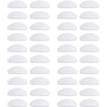 Miniatyrbild 1 av 5: 20 par glasögon näskuddar halkfria silikon mjuka näskuddar självhäftande näskuddar glasögon (transparent, 1,5 mm)