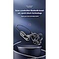 Pikkukuva 5 / 5: Luujohdinkuulokkeet, OpenEar Bluetooth langattomat urheilukuulokkeet, vedenpitävät langattomat kuulokkeet sisäänrakennetulla mikrofonilla urheiluun, treeniin, juoksuun,