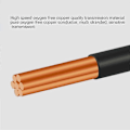 Miniatyrbillede 5 af 5: EU Stik 2 Ben-4.8mm til C5 90 Grader/Vinkel Kløverblad Ledning Strømkabel Ledning PC Skærm