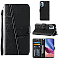 Miniatyrbillede 1 af 4: Ny Kompatibel Med Xiaomi Mi 11i Etui Læder Folio Cover Wallet Magnetisk Premium Etui Coque - Sort