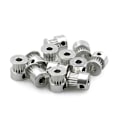 Miniatyrbillede 1 af 5: 5 stk. GT2 Timing Pulley 16/20 Tandhjul Boring 4/5/635/8mm Aluminium Gear Tandbredde 6/10mm 3D Printere Til Ender3v2 Dele