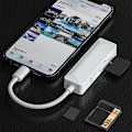 Miniatyrbild 4 av 5: Usb C-kortläsare Tfsd Xd 3 i 1-kortläsare för bärbar dator, telefon och surfplatta