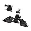 Miniatyrbillede 5 af 5: Bil Triple Kop DSLR Kamera Sugekop Base Tripod + 360 Graders Rotation