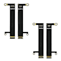 Miniatyrbilde 3 av 5: 2 Par LCD Frontkamera Baklys Kabel for Pro 13-tommers 15-tommers A1707 A1706 A1708 A1989 821-01228-A/