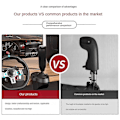 Miniatyrbild 3 av 5: USB Växelknopp för Logitech G923 G29 G27 G25 TH8A för ETS2&ATS Scania Lastbil Hög Låg Växel Simulator Shifter Simulators