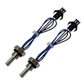 Miniatyrbild 1 av 5: NTC Temperatursensor Sond Temperaturregulator Sensor -40~150C M8 Skruvgänga Resistans 50K Lätt att Installera Dropshippin