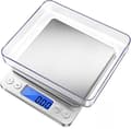 Digital gram scale with 0.1 gram accuracy, 500-gram small jewelry scale.