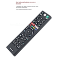 Miniatyrbilde 5 av 5: RMF-TX310U Erstatningsfjernkontroll med stemmestyring og mikrofon for Sony 4K Smart TV