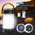 Miniatyrbilde 1 av 4: Oppladbar Campinglykt - 28W - 4 Moduser - USB & Type-C - 1800mAh Batteri