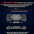 Miniatyrbild 2 av 5: 060 Trådlös Infällbar Bluetooth-Spelkontroll för Android och Mobiltelefoner, Spelkontroller över 13