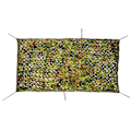 Miniatyrbillede 3 af 5: Woodland Camo Netting Camouflage Net til Camping, Jagt, Skydning, Militær, Solbeskyttelse
