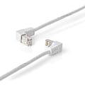 Miniatyrbilde 3 av 5: CAT6 F/UTP Nettverkskabel RJ45 Hann - RJ45 Hann, Vinklet 5,00 m Hvit