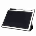 Pikkukuva 4 / 5: Elektroninen muistilehtiö LCD-tabletti piirustusalusta toimistotarvikkeet käsinmaalaustyökalu 9 tuumaa (musta (keinonahkakotelolla))