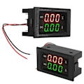 Miniatyrbild 4 av 5: YB4835VA Digital Voltmeter Ammeter DC 600V 100A Decimalpunkts Automatisk Växling Dubbel Display Ström Voltmeter 2024THO