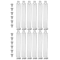 Miniatyrbillede 1 af 2: 12 stk. PCI Slot Dækning PCI L Blank Beslag PCI Udvidelse Blank Plade Forsyning