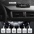 Miniatyrbild 2 av 5: Däcktrycksövervakningssystem Solcellsdriven Trådlös Bil Tpms Med 4 Externa Sensorer
