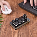 Miniatyrbild 2 av 5: Mini Tangentbord 5 Tangenter 1 Knapp Gamer Programmerbart Tangentbord DIY Hot Swap Anpassning Mekaniskt Tangentbord