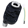 Miniatyrbild 2 av 5: 555 24V 18000RPM Elmotor med växellåda för barnbil, tillbehör till elbil för barn
