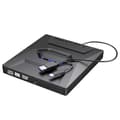 Extern DVD CD-brännare CD- och DVD-spelare Typ C/USB3.0 Extern DVD CD-enhet för PC Laptop Windows 11/10/8/7