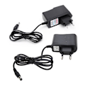 Miniatyrbilde 2 av 2: EU-kontakt 100v-240v til 3v 1a AC/for DC strømforsyningsadapter