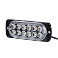 Miniatyrbillede 3 af 4: 4 stk. 12-24V Bil 6 LED Flash Strobe Nødblink Lysgitter Blinkende Lysbjælke Rød